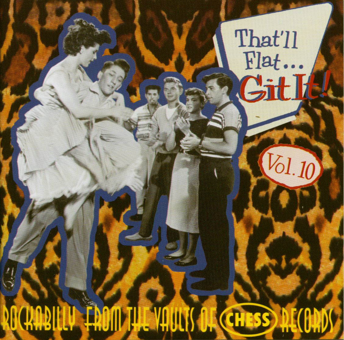 Various - That'll Flat Git It! - Vol.10 - Rockabilly From